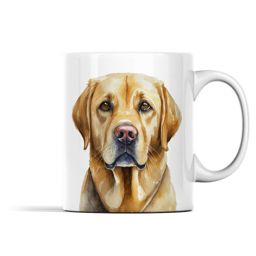 Golden Labrador Watercolour Mug